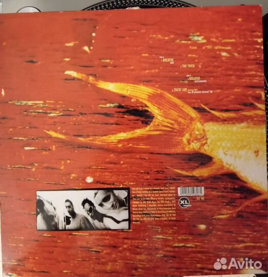 Prodigy - Breathe. Сингл. Виниловая пластинка