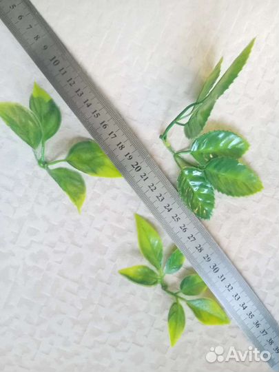 Искусственные листья для рукоделия