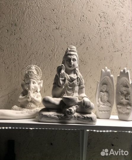 Шива Ганеша Будда подсвечник