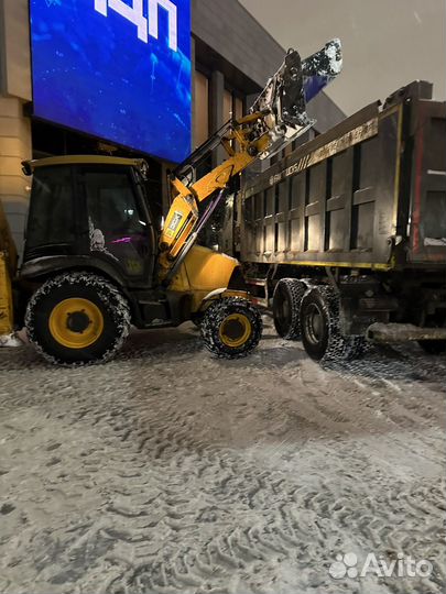 Уборка и вывоз снега строительного мусора