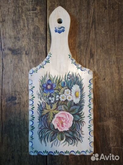 Доска разделочная рукописная ручной работы