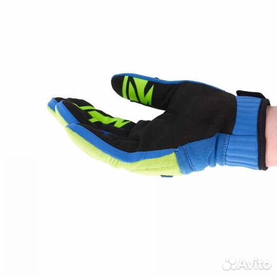 Мотоперчатки мужские Dragonfly enduro Blue-Green