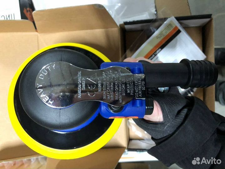 Орбитальная шлифовальная пневматическая машинка