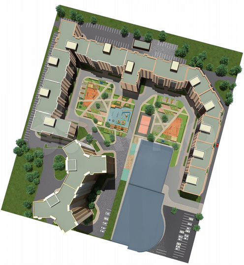 2-к. квартира, 42,5 м², 6/10 эт.