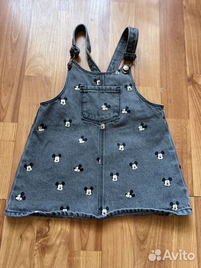 Джинсовый сарафан zara