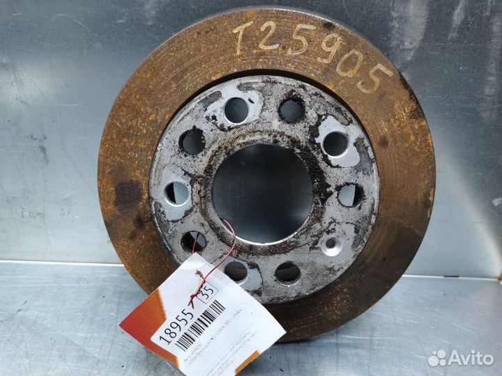 Диск тормозной задний Skoda Octavia (A5 1Z)