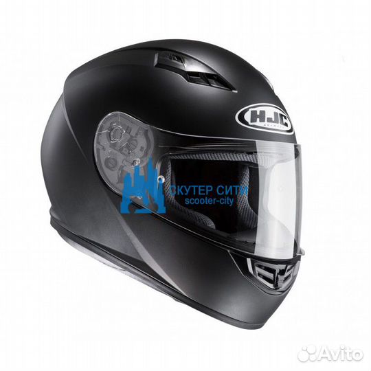 Шлем интеграл HJC CS15 semi flat black XS (Арт., 8