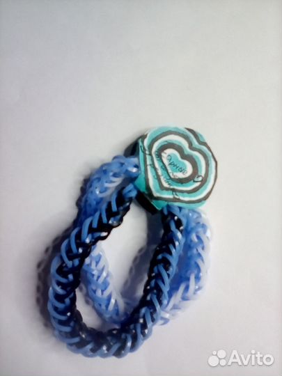 Браслеты из резинок. Ручной работы