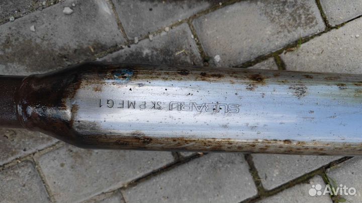 Выхлоп Subaru Impreza WRX седан сток