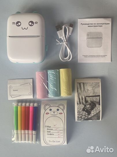 Портативный мини принтер