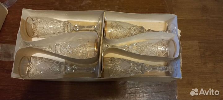 Фужеры хрустальные СССР