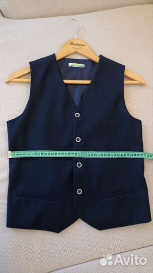 Житет школьный для мальчика синий