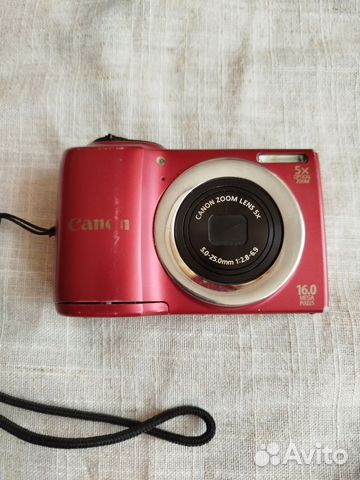 Компактный фотоаппарат canon A810 на батарейках купить в Щербинке ...