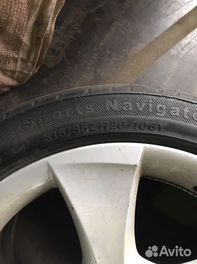 Altenzo Sport Navigator 275/40 R20 и 315/35 R20 193ZR