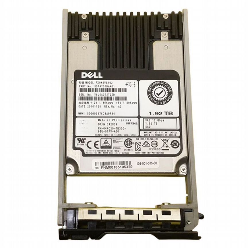 [4XC39] Жесткий Диск Dell 1.92tb Sas 2,5" Ssd 4xc39