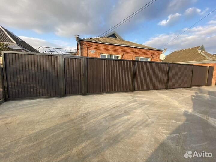 Строительство заборов под ключ