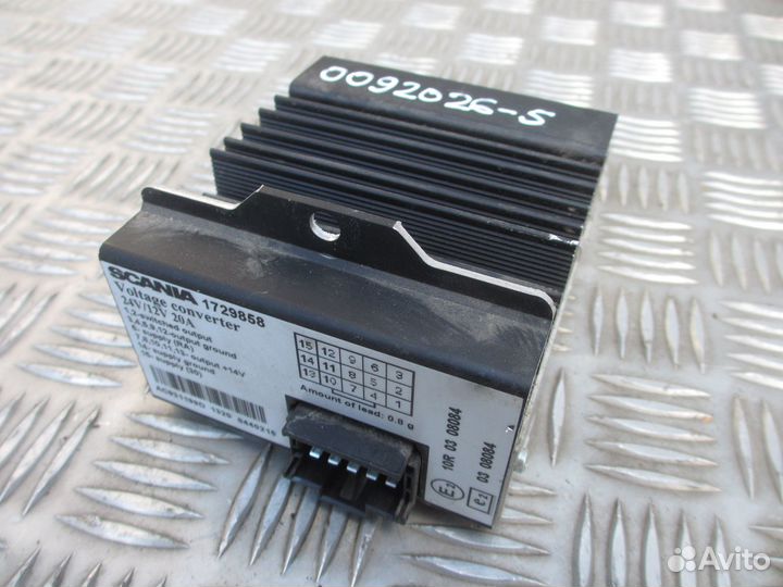 Преобразователь напряжения Scania 1729858