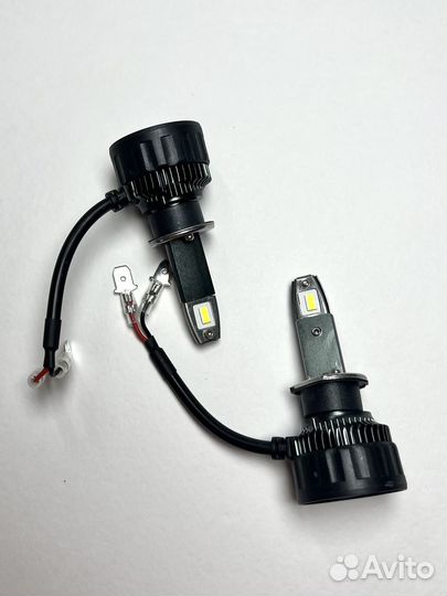 Светодиодные LED лампы V3 цоколи Н1, Н4, Н7, Н11