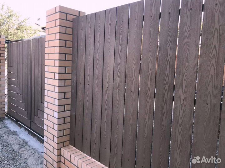 Заборная доска дпк