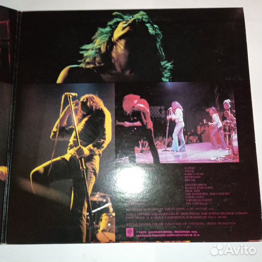 2LP.Deep Purple – Live In Japan - 1972/1979