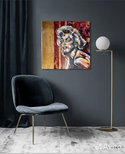 Картина Мэрлин Монро в стиле Поп Арт