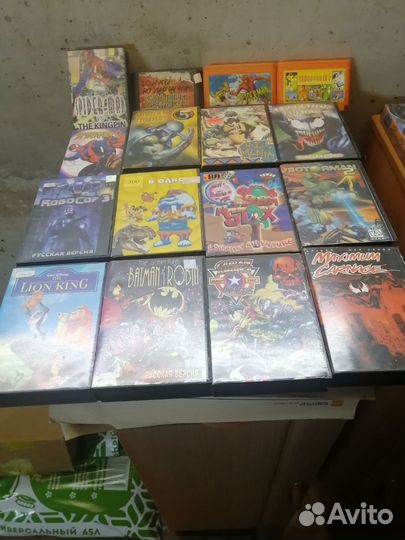 Картриджи к сега