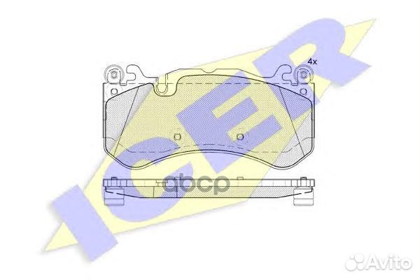 Колодки торм.диск. S-class Coupe (C216) CL 600