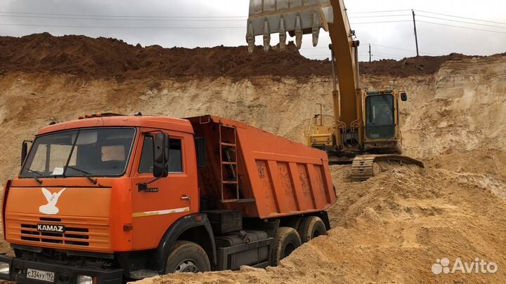 Песок, Щебень, Грунт, Доставка, Чехов