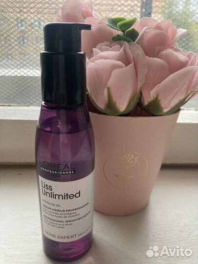 Разглаживающая сыворотка для волос L'oreal prof
