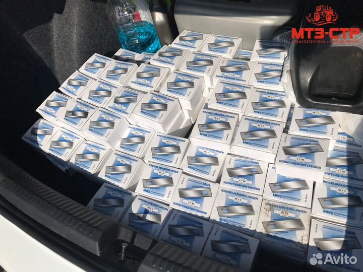 Ножи ремни на роторную косилку Виракс/Лисицки