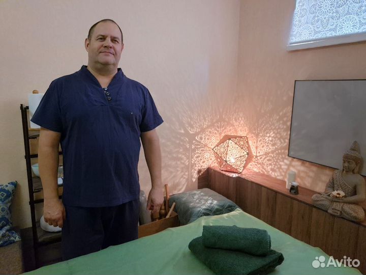 Общий массаж всего тела