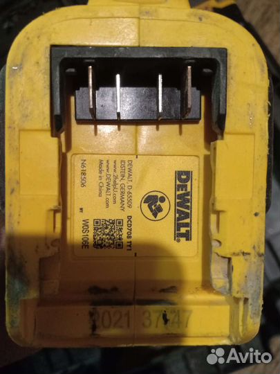 Шуруповерт dewalt dcd 708