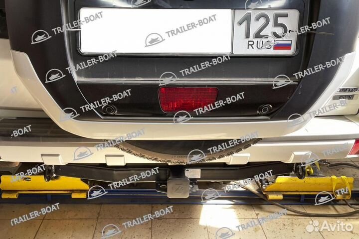 Фаркоп Mitsubishi Pajero 3 1999-2006, под квадрат, 29954