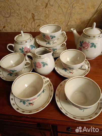 Чайный сервиз СССР рига