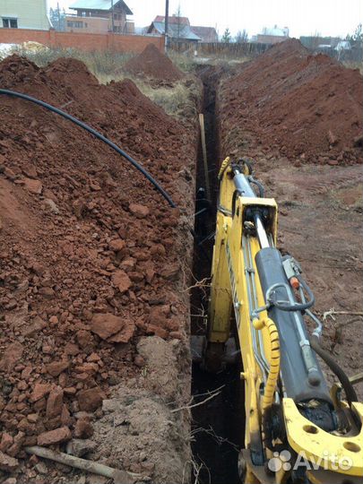 Водопровод, септик, канализация, выгребная яма