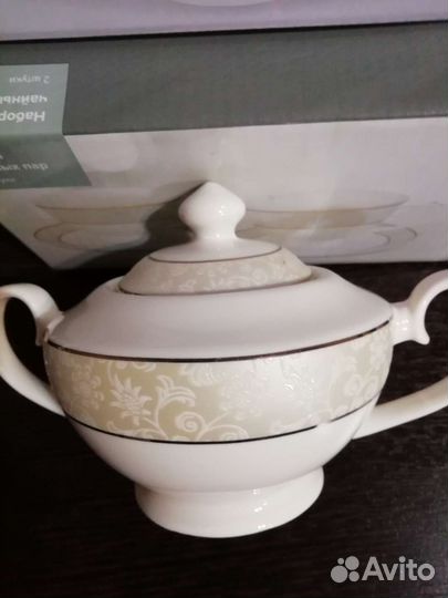 Подарочный форфоровый набор тройка