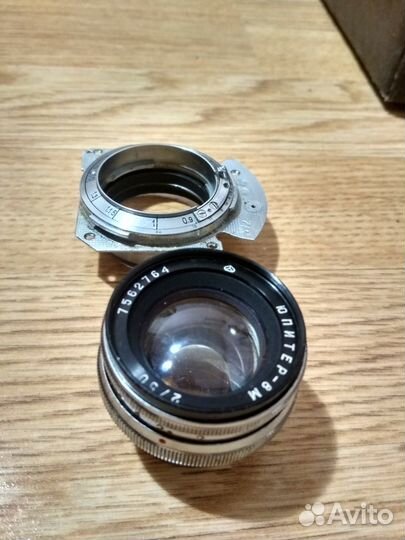 Объектив Юпитер 8м и байонет Contax