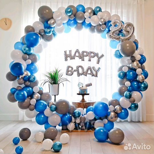 Воздушные шары, Украшение