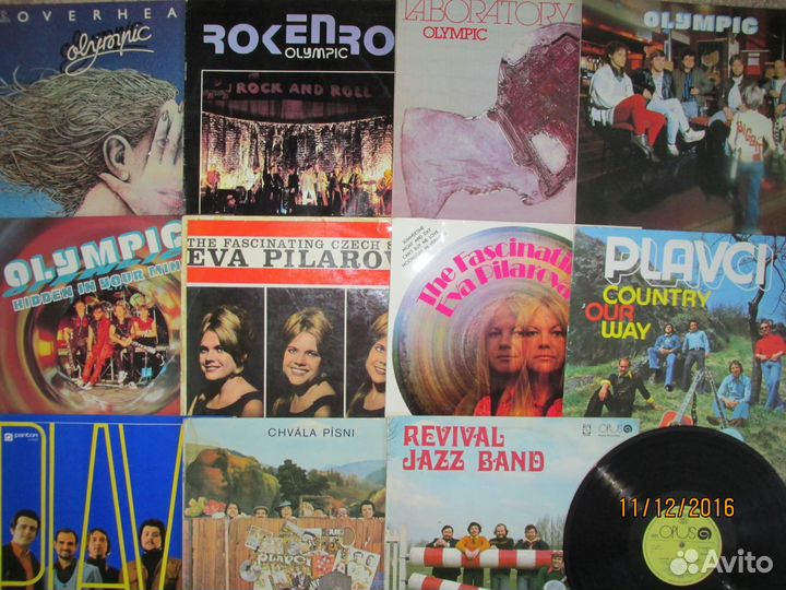 Виниловые пластинки демократов-Чехословакия