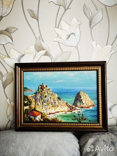 Картина маслом на холсте пейзаж