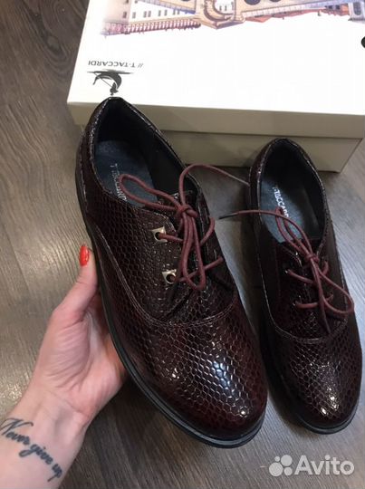 Новые туфли/полуботинки T.Taccardi 40 размер
