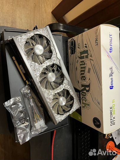 Видеокарта GeForce RTX 3070 Ti GameRock