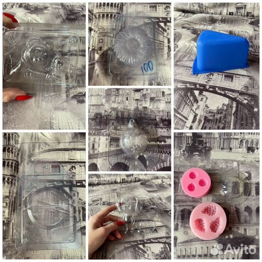 Формочки для мыла