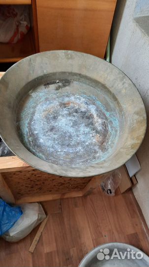 Таз медный 50 см