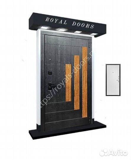 Современная металлическая дверь с терморазрывом