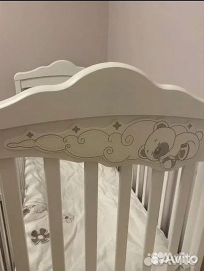 Детская кроватка-качалка