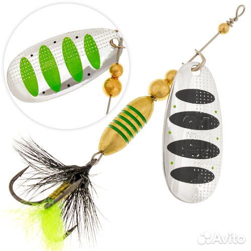 Блесна вращающиеся Pontoon 21 AV Type B №3 7,8гр