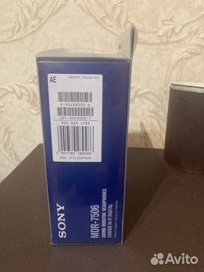 Наушники sony MDR 7506 (оригинал)