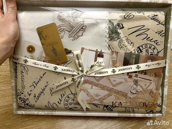 Новая скатерть Kazanova 160*220