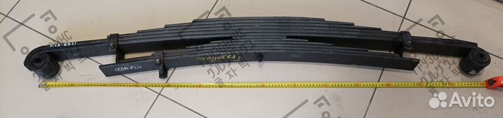 Рессора в сборе задняя, с подресорником, 6 листов